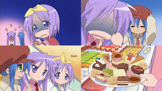 らき☆すた第9話 ケーキバイキングへ